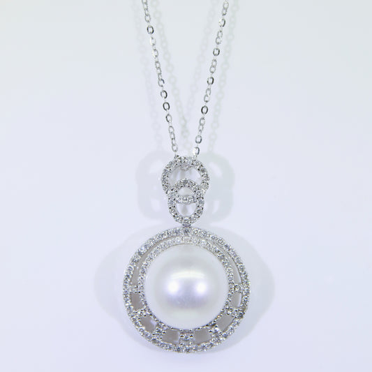 南洋白珍珠 墜子 15mm PD00035