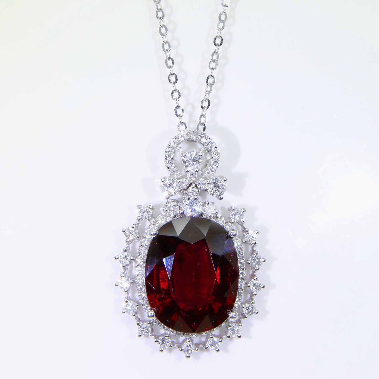 碧璽墜子 紅 8克拉 KD00040