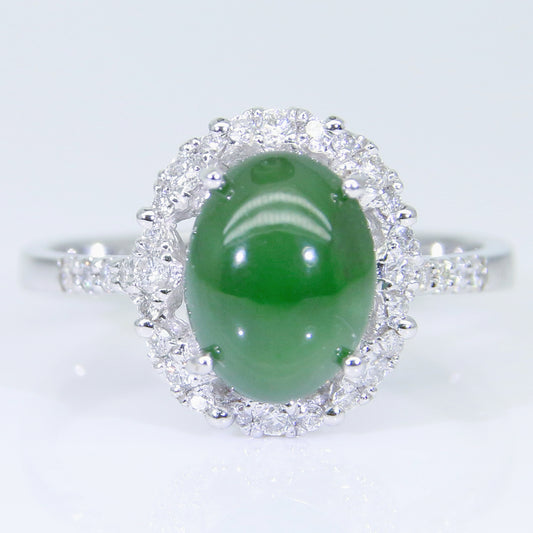 翡翠女戒 1克拉 JG00433