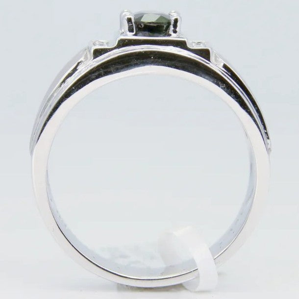 藍寶石男戒 無燒 錫蘭 1克拉 SM00737