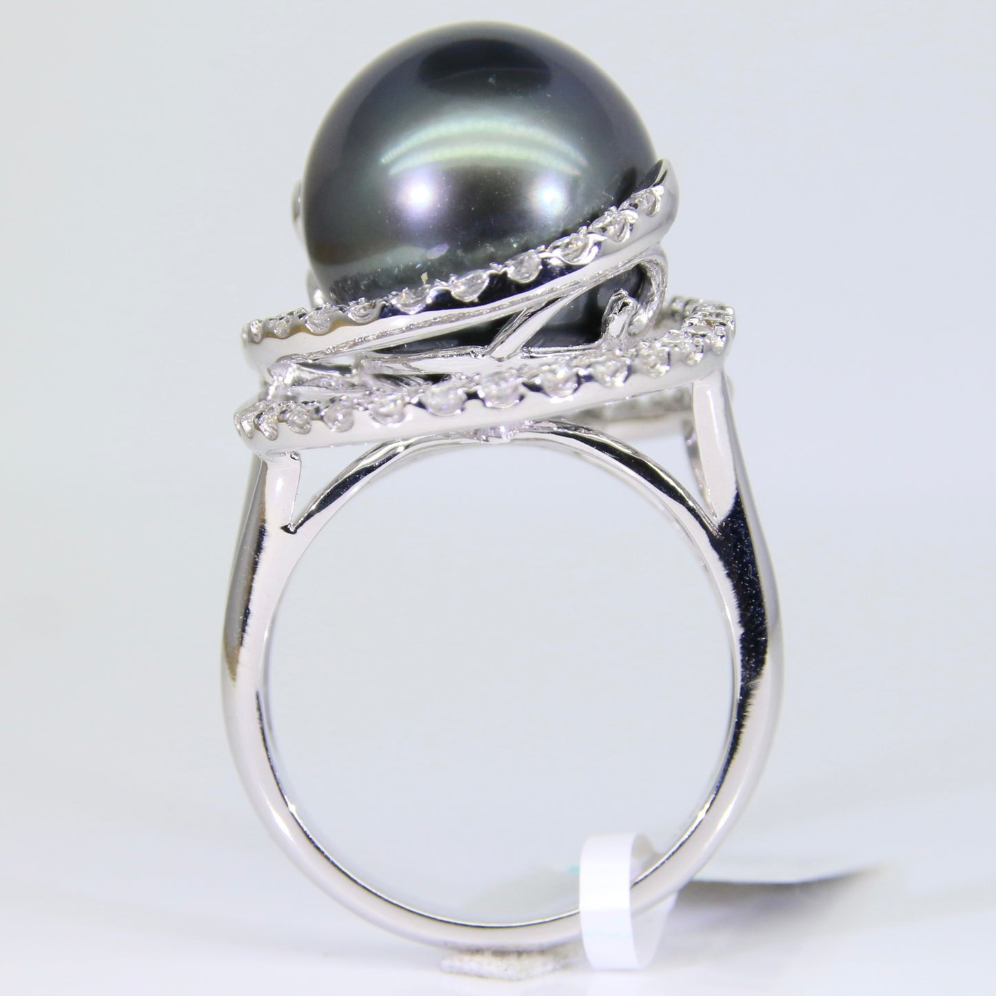 大溪地黑珍珠 戒指 14mm PG00051