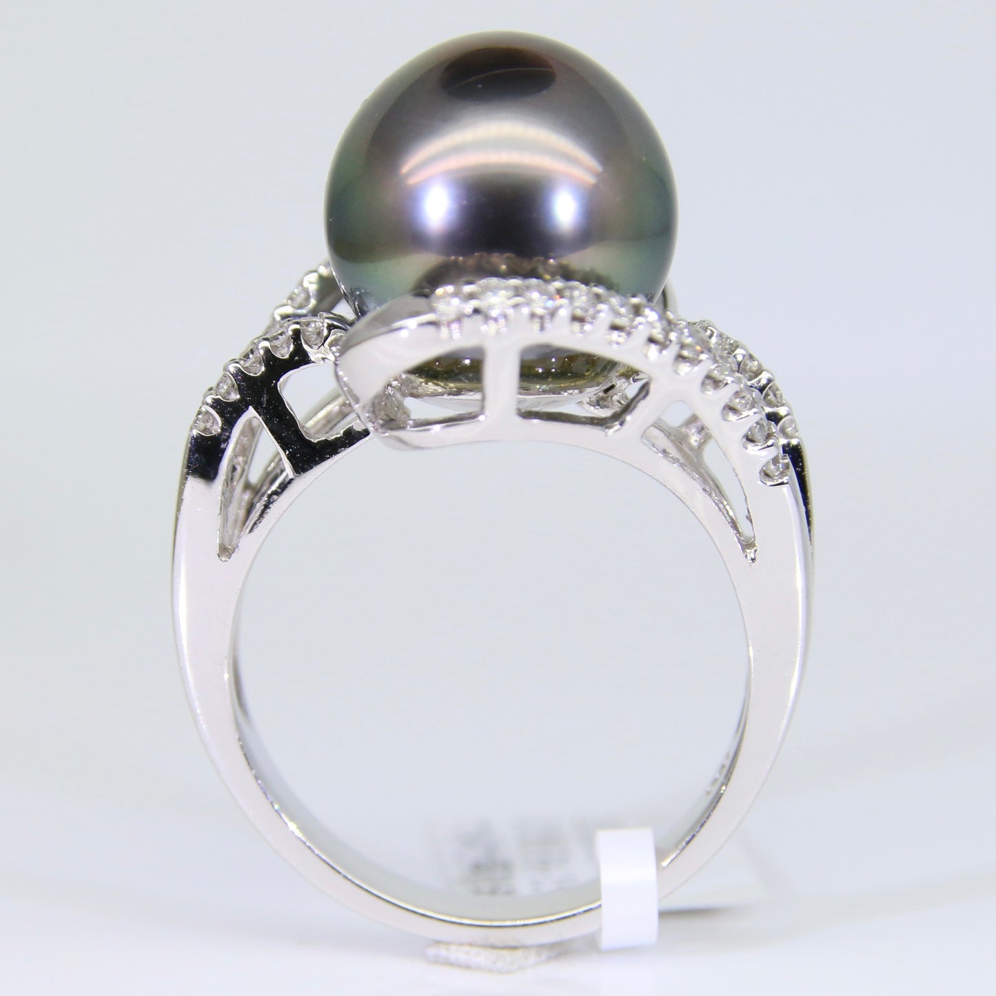 大溪地黑珍珠 戒指 12mm PG00064