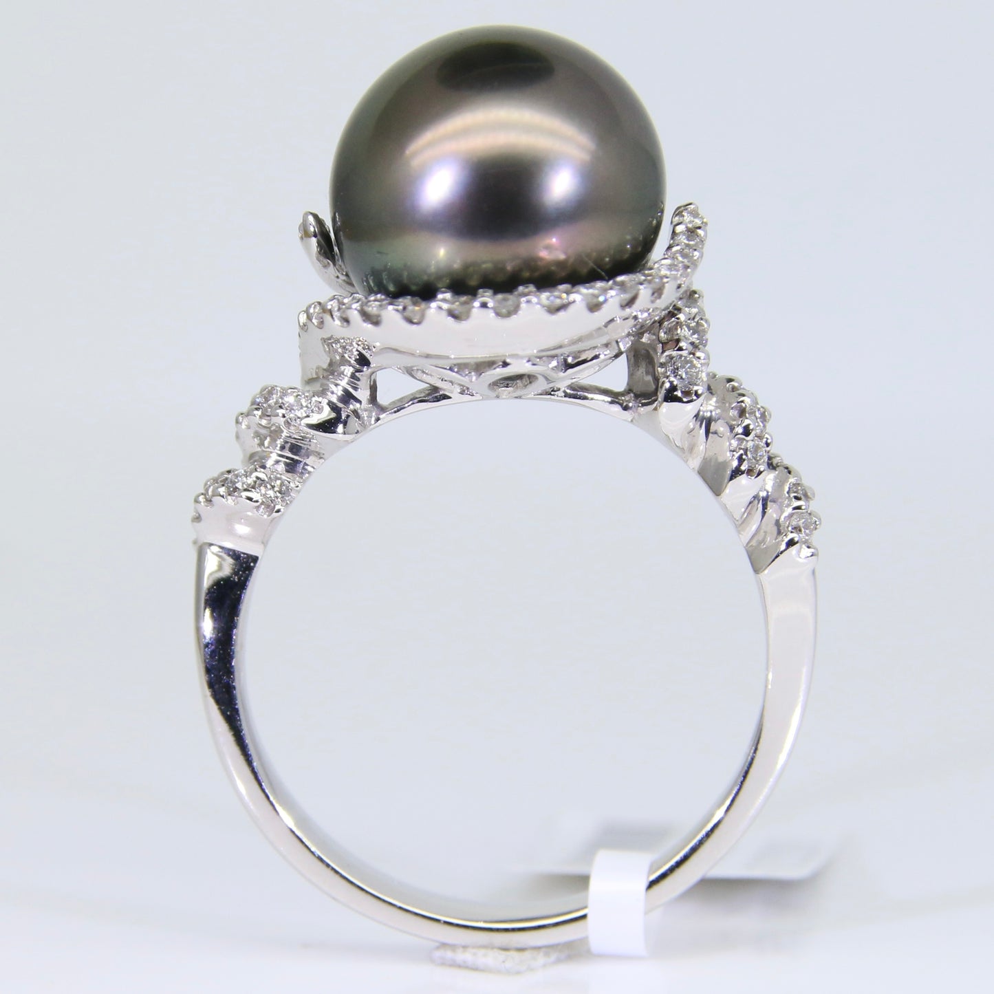 大溪地黑珍珠 戒指 11mm PG00054