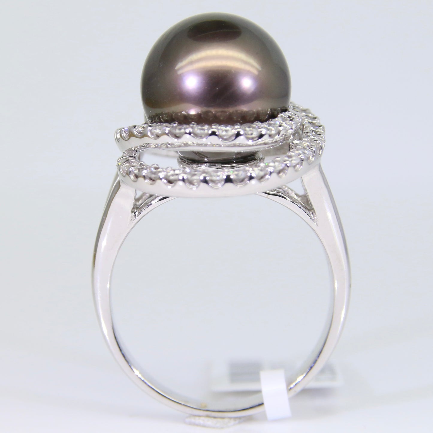 大溪地黑珍珠 戒指 11mm PG00059