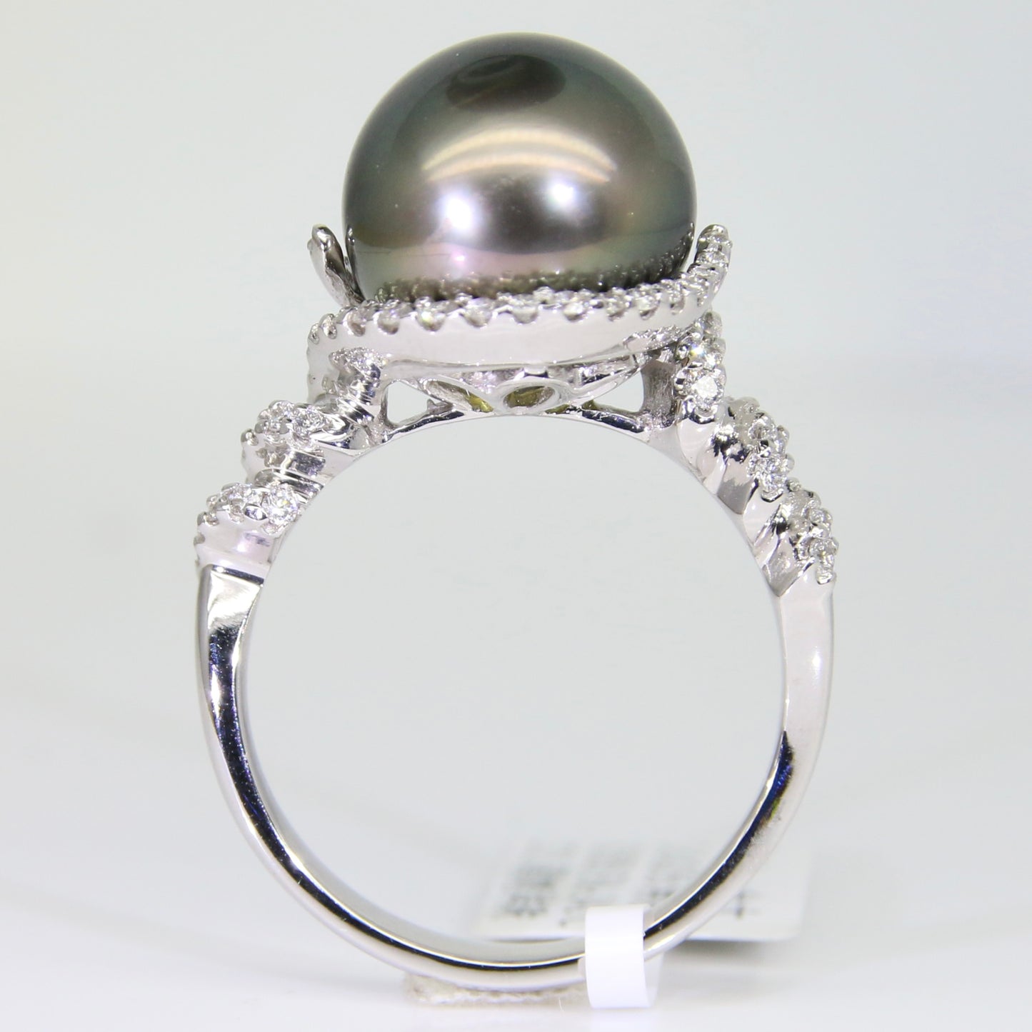 大溪地黑珍珠 戒指 11mm PG00066