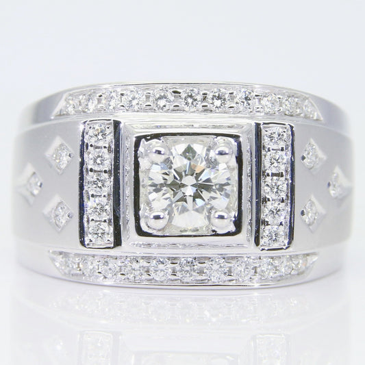 鑽石男戒 50分 DM00739